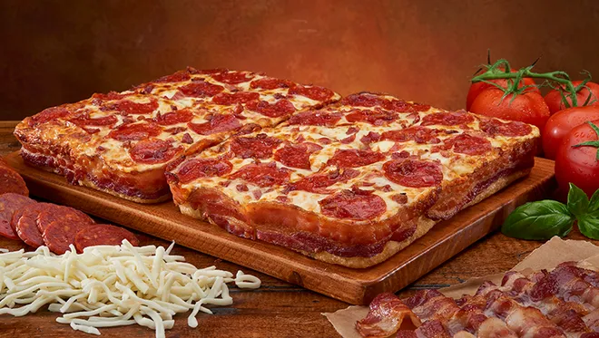 Little Caesars Irresistible Bacon Pizza - Try It Today!