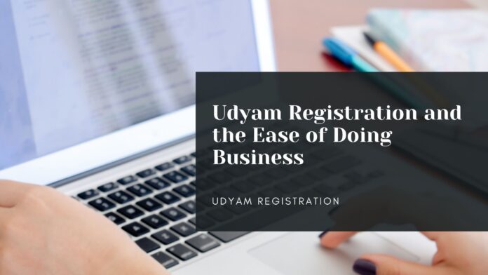 Udyam Registration and the Ease of Doing Business