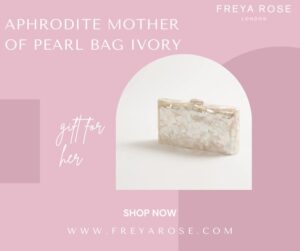 APHRODITE MOTHER OF PEARL BAG IVORY