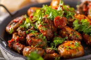 curried sausages recipe