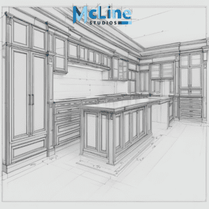 Millwork shop drawing