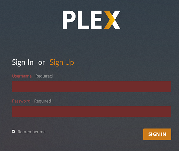 Plex Account