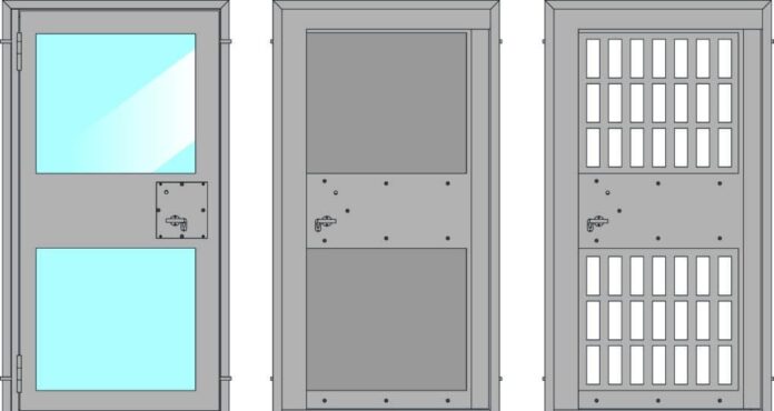 Cornerstone detention center doors